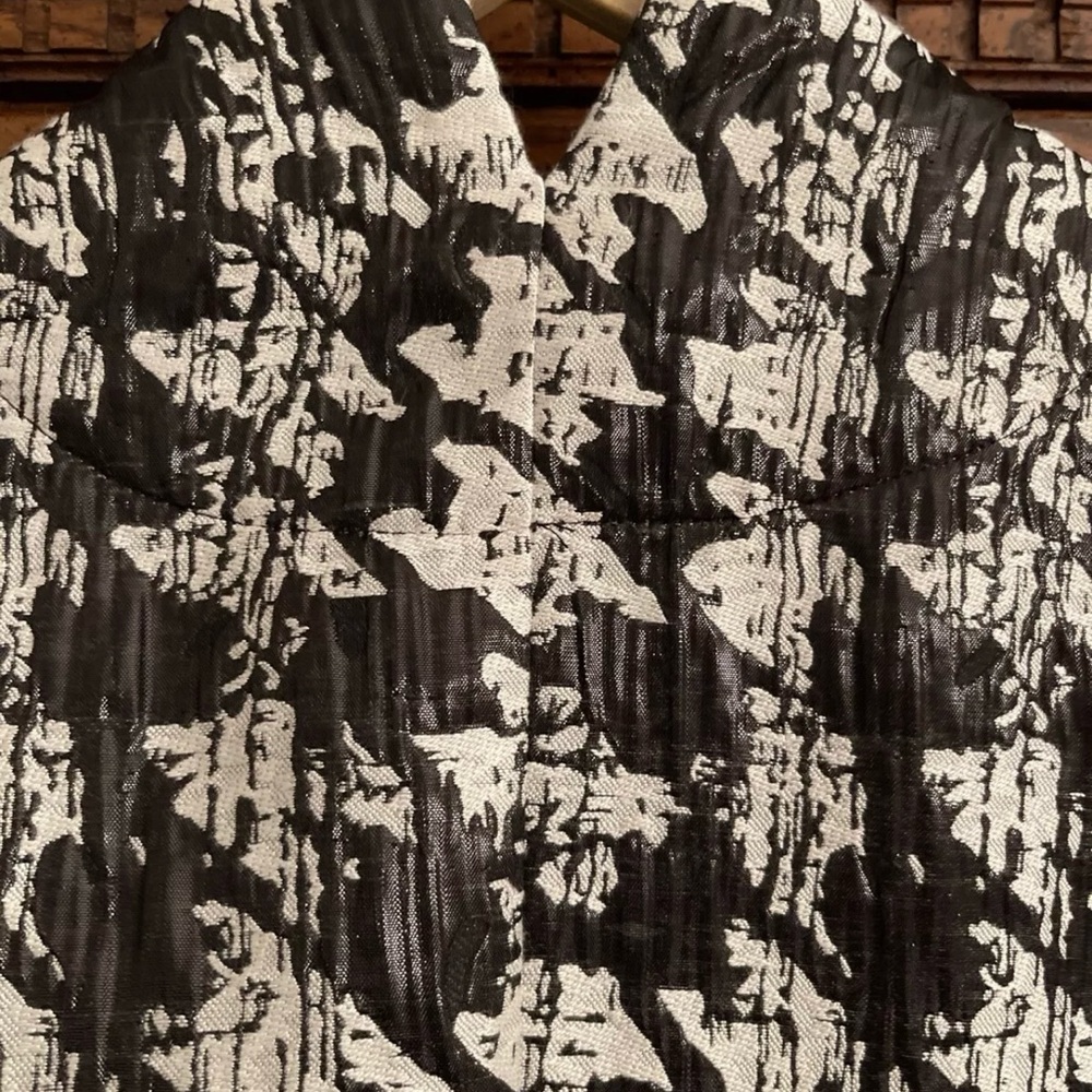 Ic Black And White Jacket. Size Small- Houndstoot… - image 7